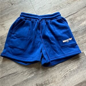 White fox sweat shorts